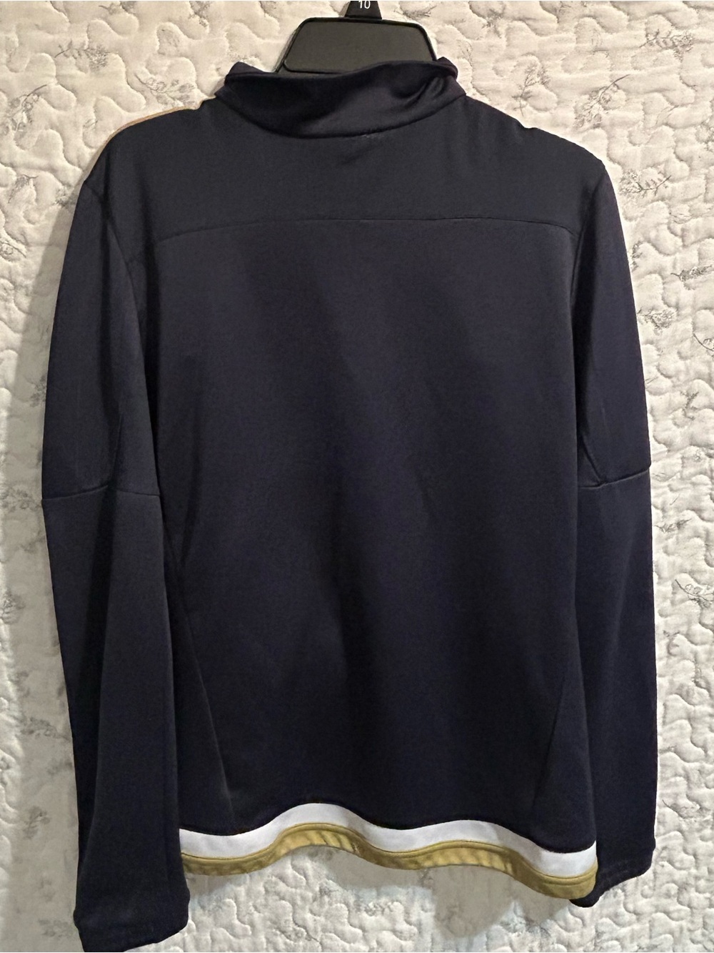 Adidas Unisex Philadelphia Union Navy and Gold Track Jacket - Picture 2 of 5
